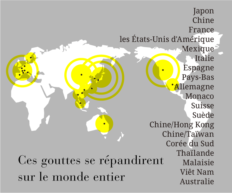 to spread around the world